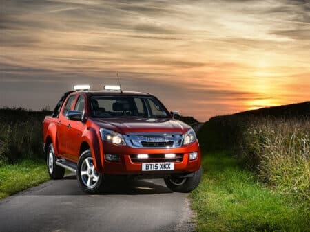 Isuzu D-Max – sada pro uchycení světlometů na SPORT BAR